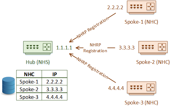 NHC's register with the NHS. The NHS keeps a database of NHC information