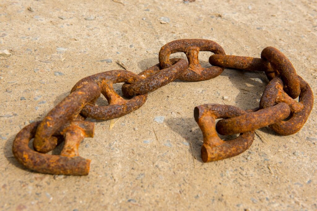Interrupting loops is like a broken chain