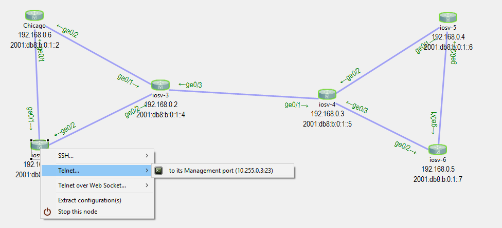 Telnet to console missing in VMMaestro