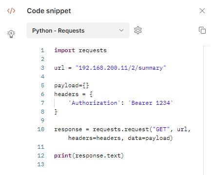 postman python script